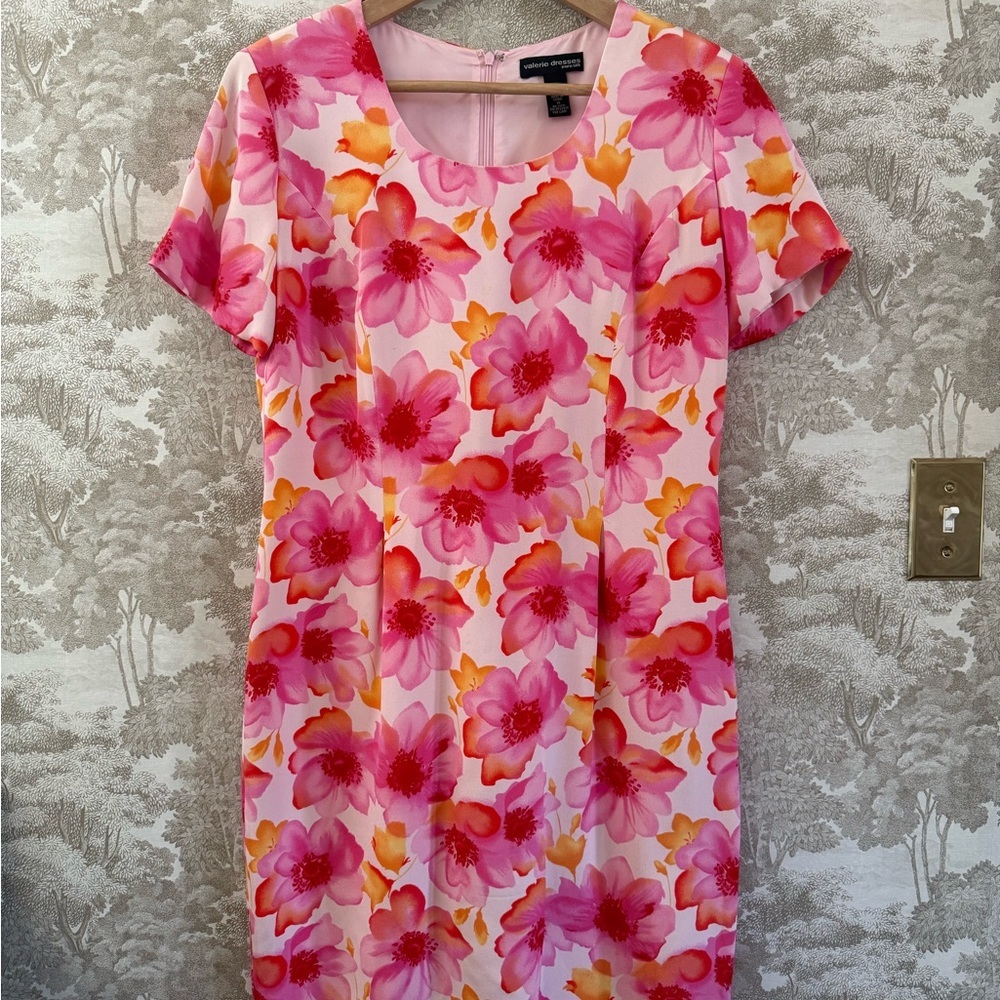 Vintage 100% silk Valerie Steven’s dress